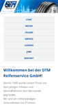 Mobile Screenshot of dtm-reifen.de